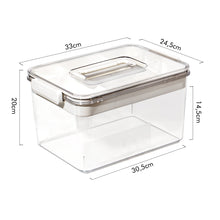 Lade das Bild in den Galerie-Viewer, Medikamenten Aufbewahrung, Medizinbox, Hausapotheke Box, Apothekenbox, Medizinkoffer Groß 33cm