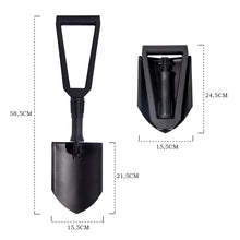 Lade das Bild in den Galerie-Viewer, Klappspaten , Spaten Garten , Schaufel aus hochfestem Karbonstahl , Gebrauch für Outdoor-Aktivitäten, Camping, Schneeschaufeln, Gartenarbeit, Graben