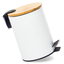 Lade das Bild in den Galerie-Viewer, 3L Badezimmer Mülleimer mit deckel, Mülleimer Bad mit Absenkautomatik (Soft Close)