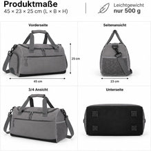Lade das Bild in den Galerie-Viewer, Sporttasche Kinder Mädchen Leichte Reisetasche Wasserabweisende Schwimmtasche Kinder 30L Sporttasche Mädchen Tragbare Kindersporttasche für Sportstunden, Sportverein, Urlaub
