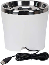 Lade das Bild in den Galerie-Viewer, Katzen/Hunde Trinkbrunnen, Katzenbrunnen Wasserbrunnen mit Aktivkohlefilter 2L (Silber)