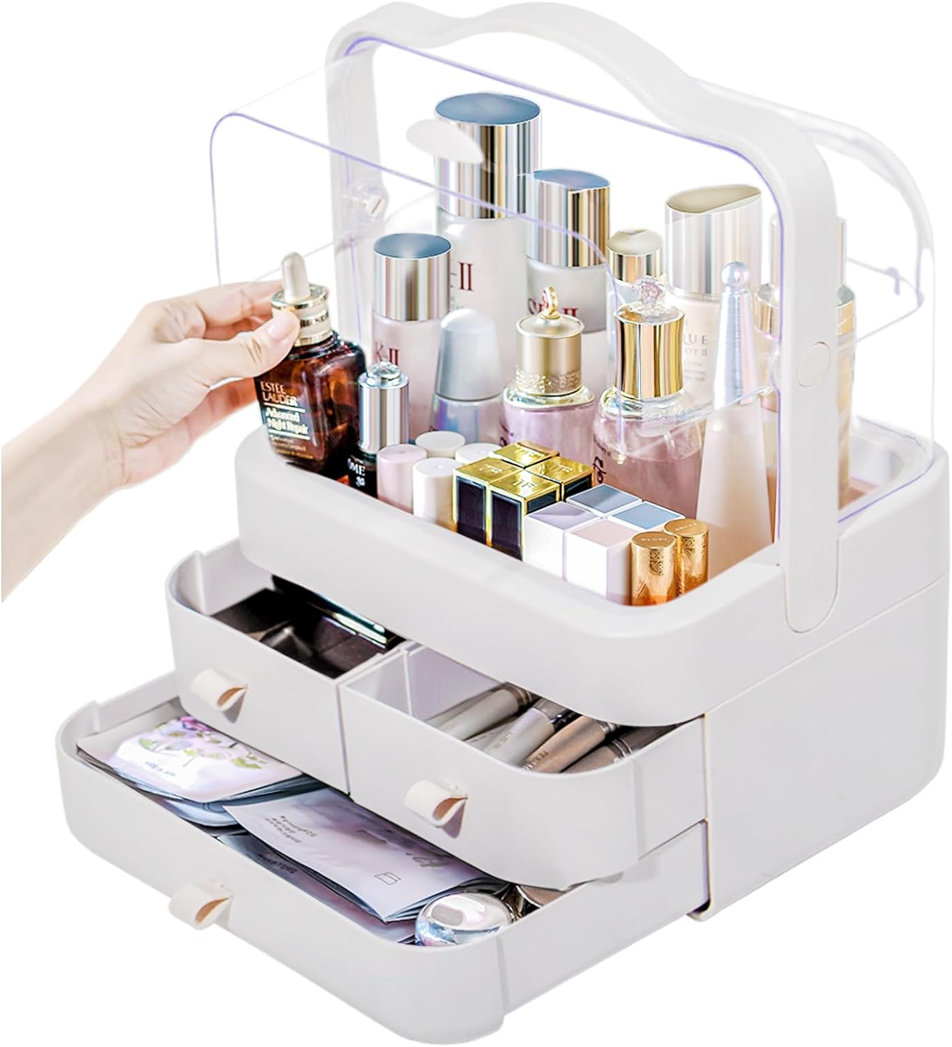 Kosmetik Organizer, Make Up Aufbewahrungsbox, Schminktisch Zubehör, Sc –  Zedelmaier Shop