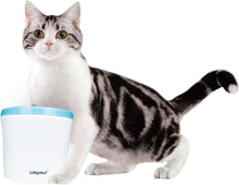 Lade das Bild in den Galerie-Viewer, Katzen/Hunde Trinkbrunnen, Katzenbrunnen Wasserbrunnen mit Aktivkohlefilter 2L (Blau)