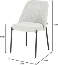 Lade das Bild in den Galerie-Viewer, Esszimmerstühle Stühle 2er Set Stuhl esszimmer esstisch stühle Polsterstuhl mit Rückenlehne Leinenbezug küchenstuhl essstühle für Esszimmer Wohnzimmer Küche (Grobes Leinen)