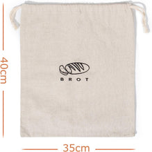 Lade das Bild in den Galerie-Viewer, Leinen Brotbeutel Aufbewahrung Frischhalten, Leinenbeutel für Brot, Bread Bag
