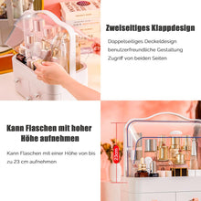 Lade das Bild in den Galerie-Viewer, Kosmetik Organizer, Make Up Aufbewahrungsbox, Schminktisch Zubehör, Schmink Skincare Cosmetic Aufbewahrung (Weiß)
