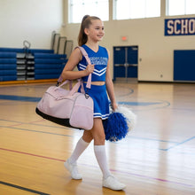 Lade das Bild in den Galerie-Viewer, Sporttasche Kinder Mädchen Leichte Reisetasche Wasserabweisende Schwimmtasche Kinder 30L Sporttasche Mädchen Tragbare Kindersporttasche für Sportstunden, Sportverein, Urlaub