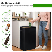 Lade das Bild in den Galerie-Viewer, 140L Pfandflaschen Sammelbehälter Ersatzbeutel XXL Tragetaschen, Flaschensammler für Leergut & Altglas