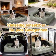 Lade das Bild in den Galerie-Viewer, Orthopädisches Hundebett für mittelgroße & grosse Hunde, dickes & waschbares Hundekissen, ergonomisches Hundebetten mit abnehmbarem Bezug, kratzfestes & wasserdichtes Hundekorb