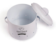 Lade das Bild in den Galerie-Viewer, Kartoffel Vorratsdosen Set, Kartoffeltopf im Retro Zwiebeltopf, Vorratsbehälter aus Metall, Kann Kartoffeln für eine Lange Zeit lagern