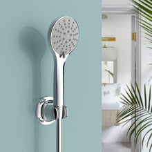 Lade das Bild in den Galerie-Viewer, Duschbrause »Duschkopf«, (HSD100RS), Dia.10cm, 3 Strahlarten, Chrom, TPE surface, Anschlussbreite:1/2 Zoll