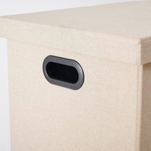 Lade das Bild in den Galerie-Viewer, Doppel-Wäschekorb mit Deckel, Innenfächern,und abnehmbaren Wäschesäcke Faltbar,Schmutziger Kleiderkorb,Schlafsaal, Raumaufbewahrung für Schlafzimmer, Badezimmer 115L