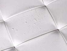 Lade das Bild in den Galerie-Viewer, Sitzbank, Sitzhocker, Fußhocker, Sitztruhe faltbar 76 x 38 cm(Kunstleder)