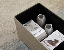 Lade das Bild in den Galerie-Viewer, Sitzbank mit Stauraum, Aufbewahrungsbox,faltbar,max.Belastbarkeit300kg,120 L,114x38x38cm,MDF-Platte und Leinenimitat.(Beige)