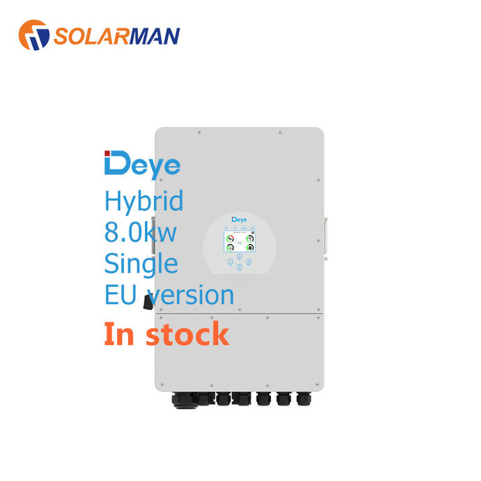 Netz- und netzunabhängiger Deye-Wechselrichter SUN 8KW SG01LP1-US / EU-Standard-Einphasen-Deye-Hybrid-Solarwechselrichter