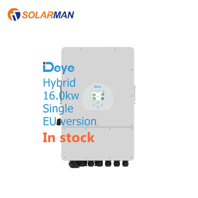 Deye netz-und netz unabhängiger Wechsel richter SUN 16KW SG01LP1-EU Standard-Einphasen-Deye-Hybrid-Solar wechsel richter