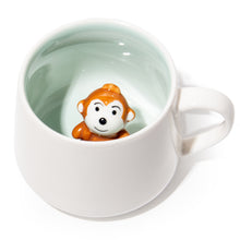 Lade das Bild in den Galerie-Viewer, Tasse Geschenk 3d Tier Tassen Lustige Kaffeetasse Keramik 390 ml Teetasse .Weihnachten Kaffee Becher Süße Geburtstagsgeschenk für Freund Jungen Frauen Männer
