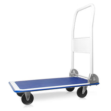 Lade das Bild in den Galerie-Viewer, Transportwagen klappbar Plattformwagen Transportkarre klappbar Plattenwagen klappbar 150 kg Tragkraft Rollwagen klappbar Transport Trolley Transport Wagen Transporthilfe
