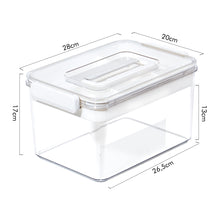 Lade das Bild in den Galerie-Viewer, Medikamenten Aufbewahrung, Medizinbox, Hausapotheke Box, Apothekenbox, Medizinkoffer Groß 28cm
