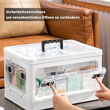 Lade das Bild in den Galerie-Viewer, Aufbewahrungsbox mit Deckel 25L, Medizinbox, Storage Boxes, Kisten Aufbewahrung, Transparente Plastikbox
