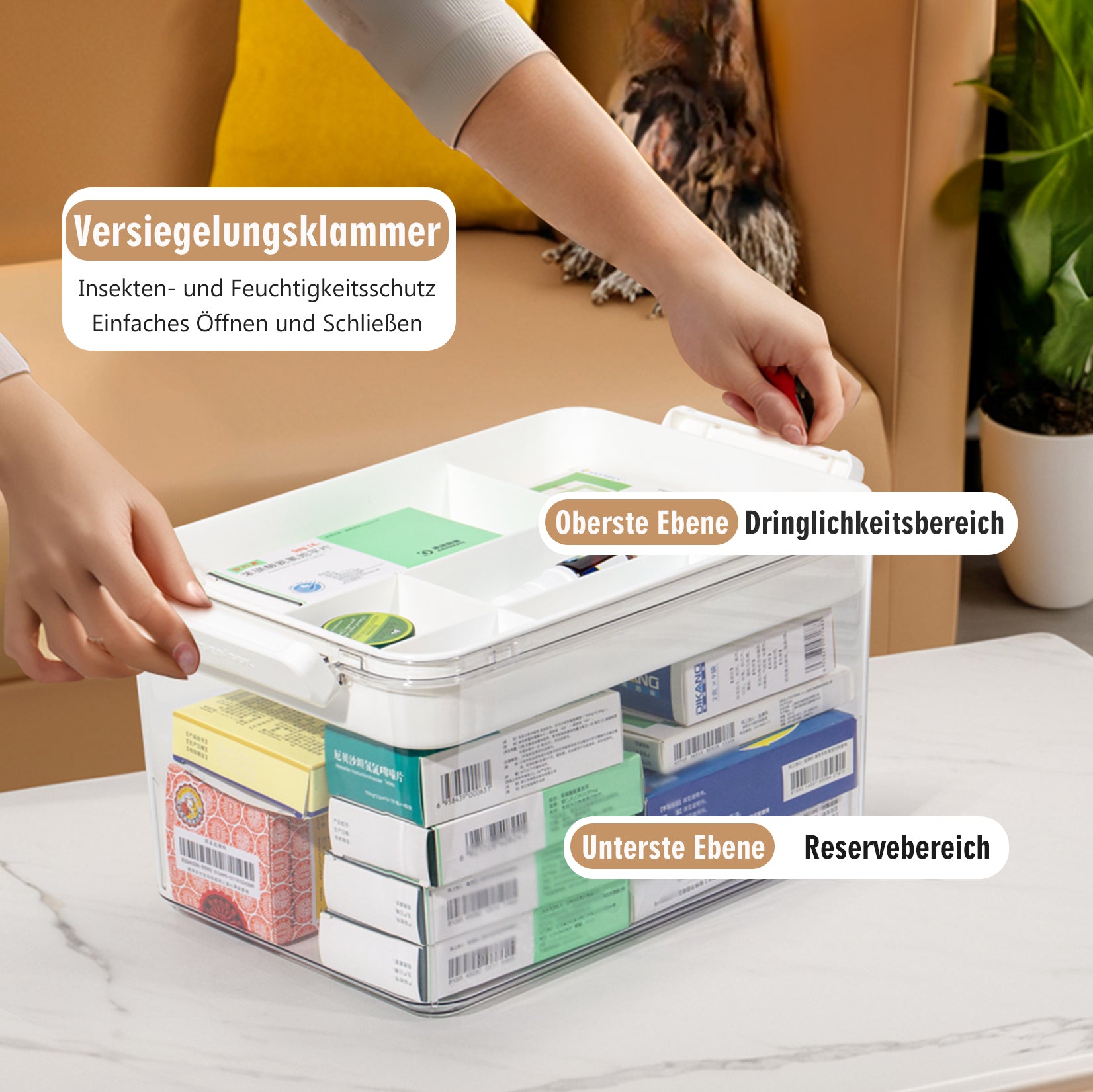 hausapotheke aufbewahrung Medikamenten Aufbewahrung, Medizinbox, Hausapotheke Box, Apothekenbox, –  Zedelmaier Shop