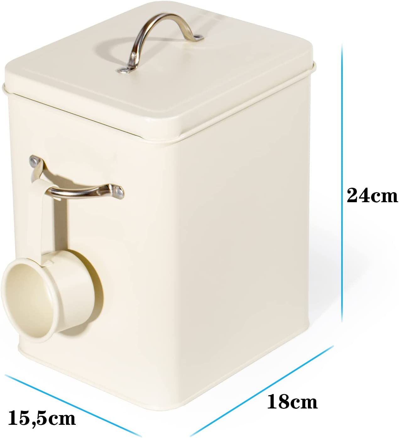 Waschmittel Aufbewahrung 6.5L, Metall Waschpulver Box, Aufbewahrungsbo –  Zedelmaier Shop