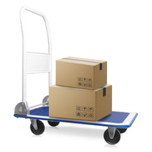 Lade das Bild in den Galerie-Viewer, Transportwagen klappbar Plattformwagen Transportkarre klappbar Plattenwagen klappbar 150 kg Tragkraft Rollwagen klappbar Transport Trolley Transport Wagen Transporthilfe
