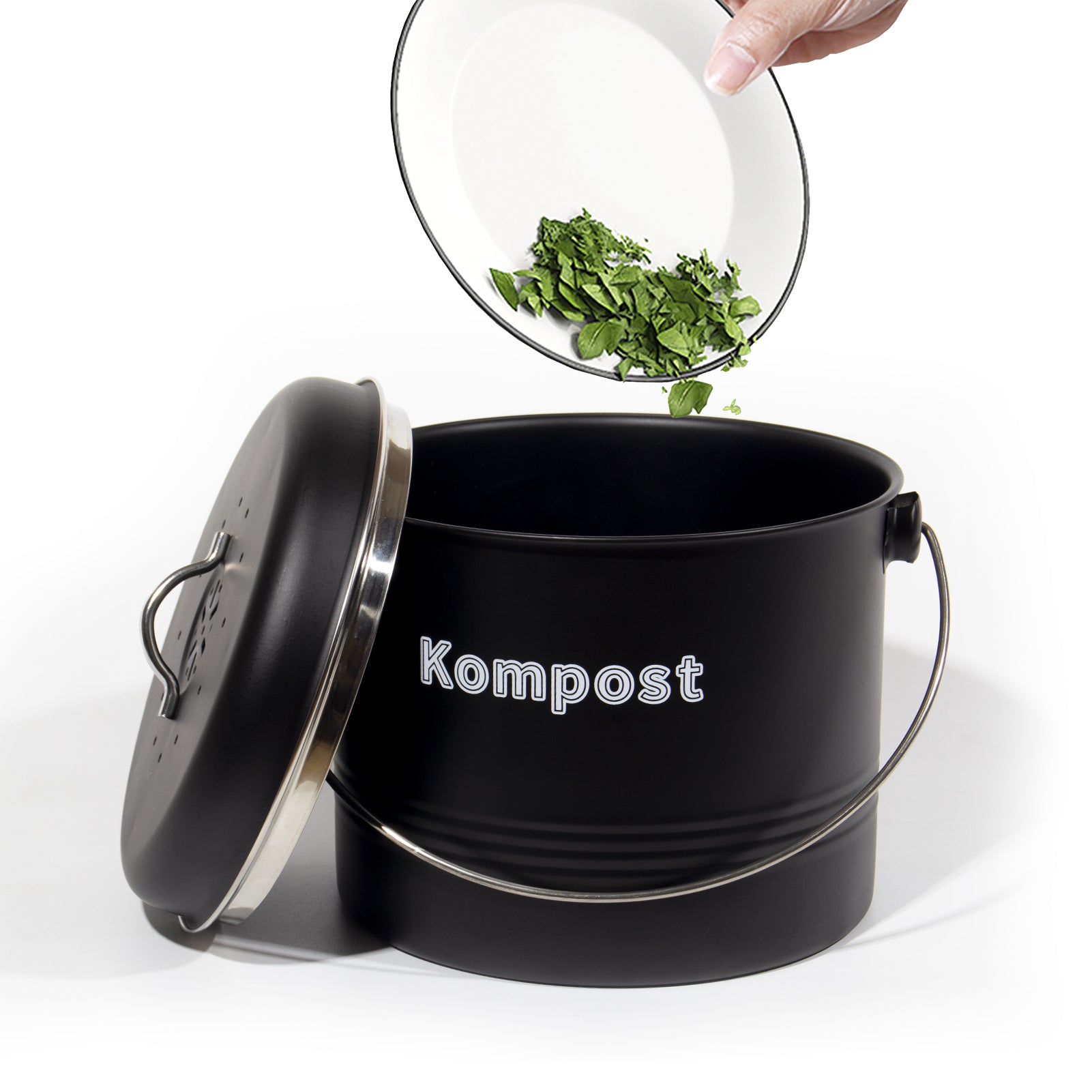 biomüll aufbewahren küche Biomülleimer Küche 7 L , Bio Mülleimer Geruchsdicht mit Aktivkohlefilt –  Zedelmaier Shop