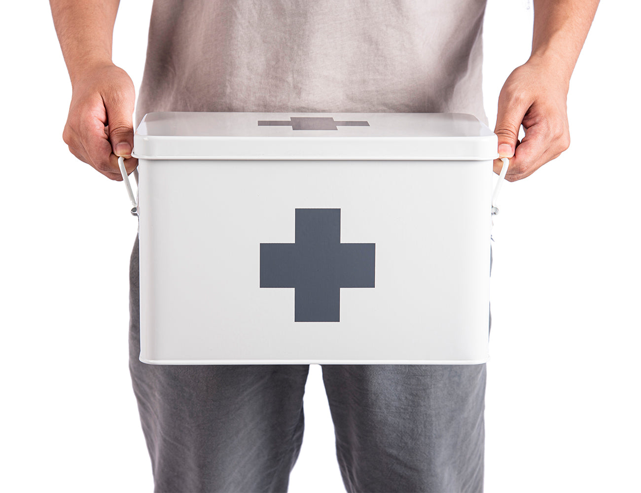 Medizin Box Metall, Erste Hilfe Kasten Koffer Schrank, Arzneischrank M –  Zedelmaier Shop