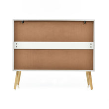 Lade das Bild in den Galerie-Viewer, Schubladenkommode mit 3 Schubladen, Sideboard Highboard für Schlafzimmer &amp; alle Wohnräume -Weiß
