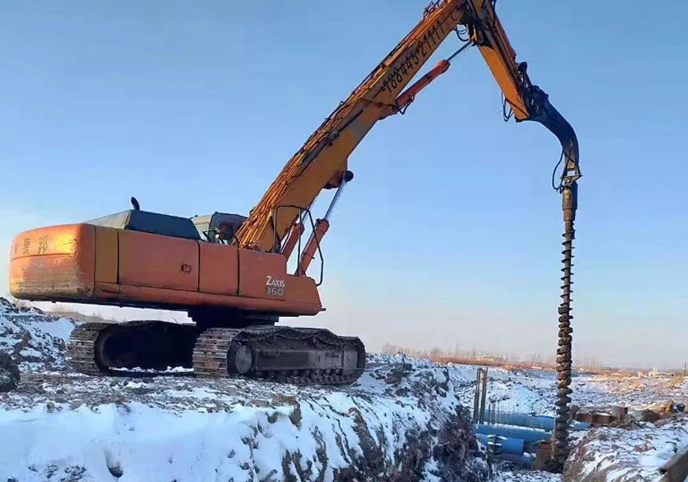 Bagger-Schneckenbohrer