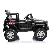 Lade das Bild in den Galerie-Viewer, Kinder Auto Elektro,2 Sitzer Mit 12V Batterieleistung,2x45W Motor,2.4G-Fernbedienung,3 Geschwindigkeiten,LED-Lichter,Musik,UKW-Radio ab 3 Jahre
