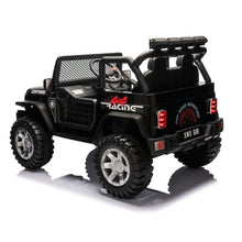 Lade das Bild in den Galerie-Viewer, Kinder Auto Elektro,2 Sitzer Mit 12V Batterieleistung,2x45W Motor,2.4G-Fernbedienung,3 Geschwindigkeiten,LED-Lichter,Musik,UKW-Radio ab 3 Jahre
