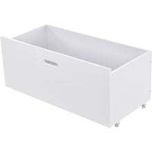 Lade das Bild in den Galerie-Viewer, Hausbett Kinderbett Jugendbett 200x90 Mit Schubladen und Ablagefächern，Geeignet für Jungen und Mädchen，Mit Anti-Drop-Geländer, Weiß
