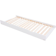 Lade das Bild in den Galerie-Viewer, Hausbett Kinderbett Jugendbett，90x200，drei Betten，Ausziehbar，Platzsparendes Design，Weiß

