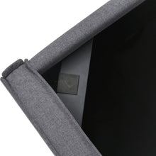 Lade das Bild in den Galerie-Viewer, Hydraulisch Doppelbett Polsterbett 140x200cm,Bett mit Lattenrost aus Metallrahmen, Modernes Bettgestell mit Stauraum, Baumwolle, Grau
