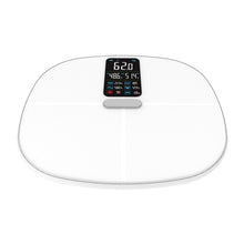 Lade das Bild in den Galerie-Viewer, Körperanalysewaagen,Bluetooth Smart Waage, Digitale Personenwaage mit App，mit Bluetooth, digitale glaswaage mit BMI-Berechnung
