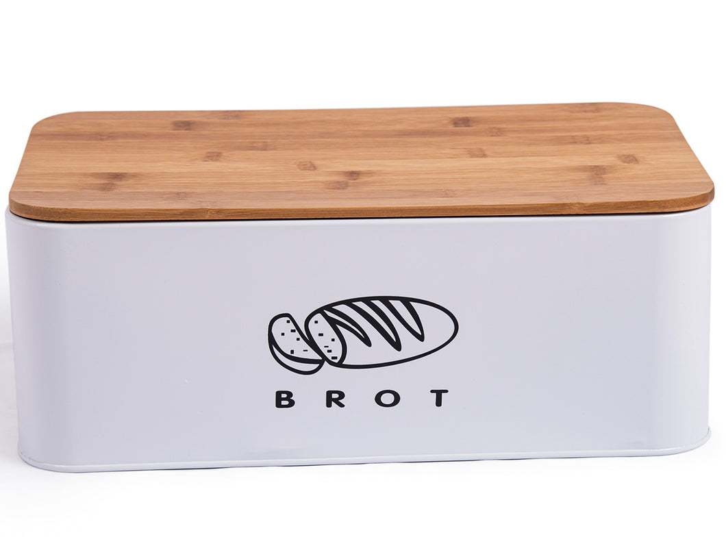 brot in brotbox aufbewahren Brotbox mit Deckel, Großer Knäckebrot Box aus Metall, Brotaufbewahrung – Zedelmaier Shop