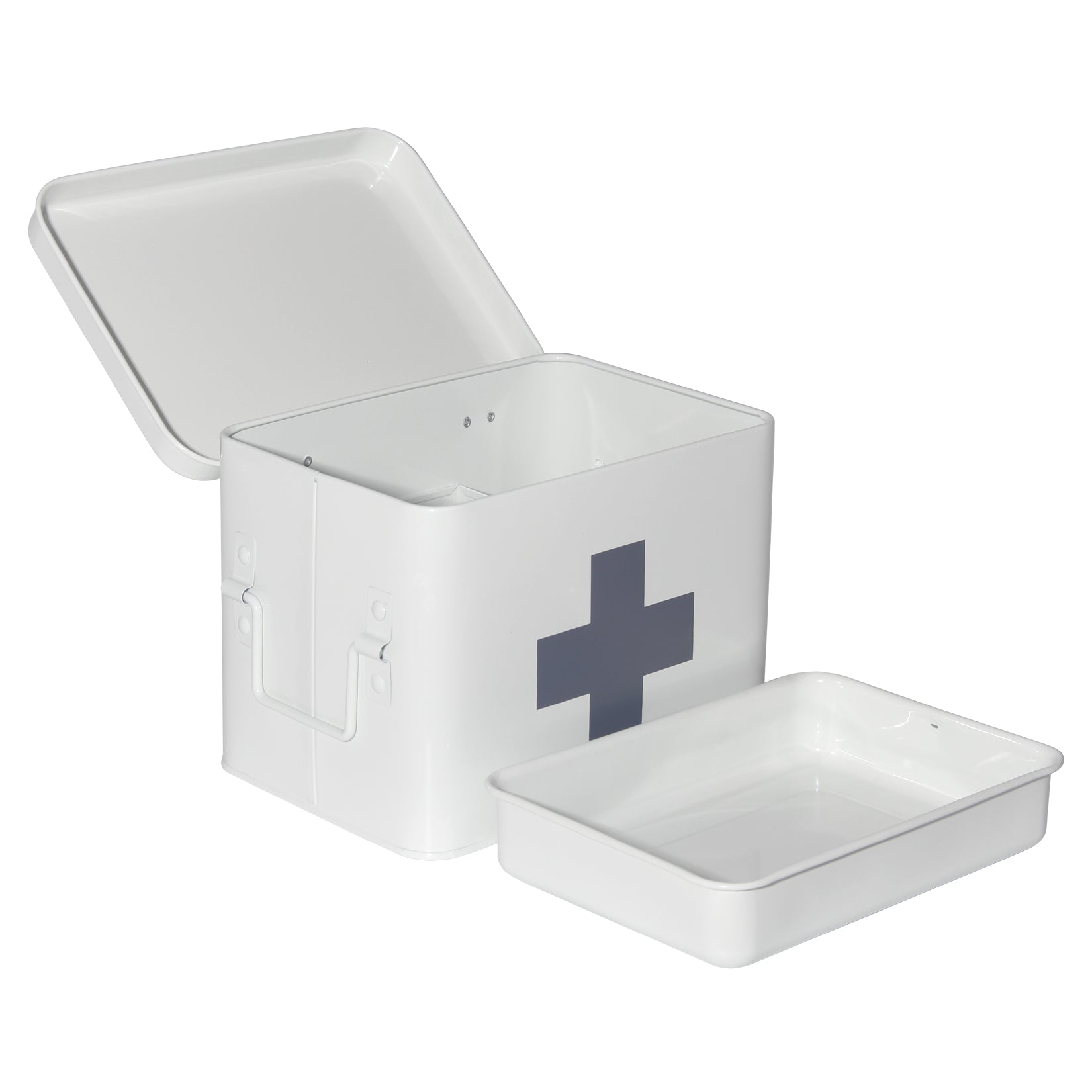 Medizin Box Metall, Erste Hilfe Kasten Koffer Schrank, Arzneischrank M –  Zedelmaier Shop
