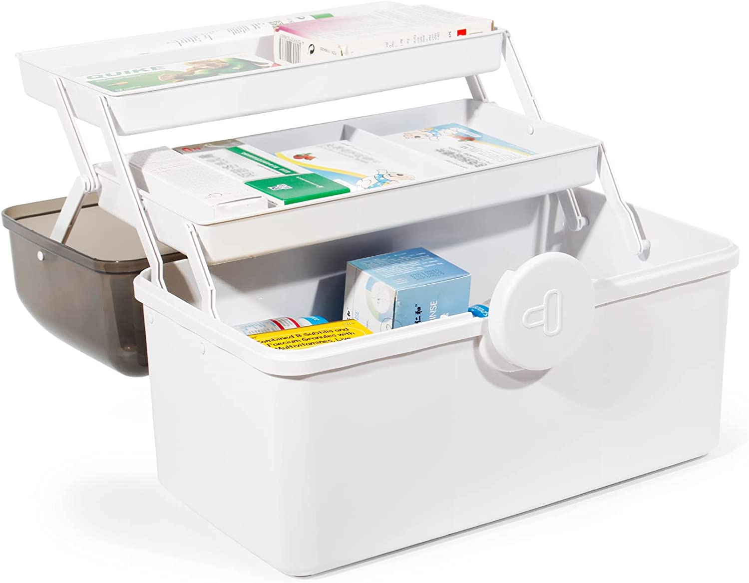 Medikamenten Aufbewahrung, Medizinbox, Hausapotheke Box, Apothekenbox ...