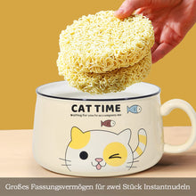 Lade das Bild in den Galerie-Viewer, Porzellan Schüssel für Ramen Schüssel, Salatchüssel, Müslischalen, Bowl Schüssel und Suppenschüssel, Perfekt für Salate, Suppen und Nudeln
