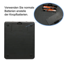 Lade das Bild in den Galerie-Viewer, Digitale Küchenwaage, elektronische Haushaltswaage, Das große LCD-Display mit Hintergrundbeleuchtung erleichtert das Ablesen des Messwertes.
