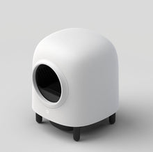 Lade das Bild in den Galerie-Viewer, Katzenklo, Katzenklo selbstreinigend, Katzentoilette Large XXL(56L), Safe/Deodorant/APP-Fernbedienung für Katzen bis 1kg-8kgs (Classic White)
